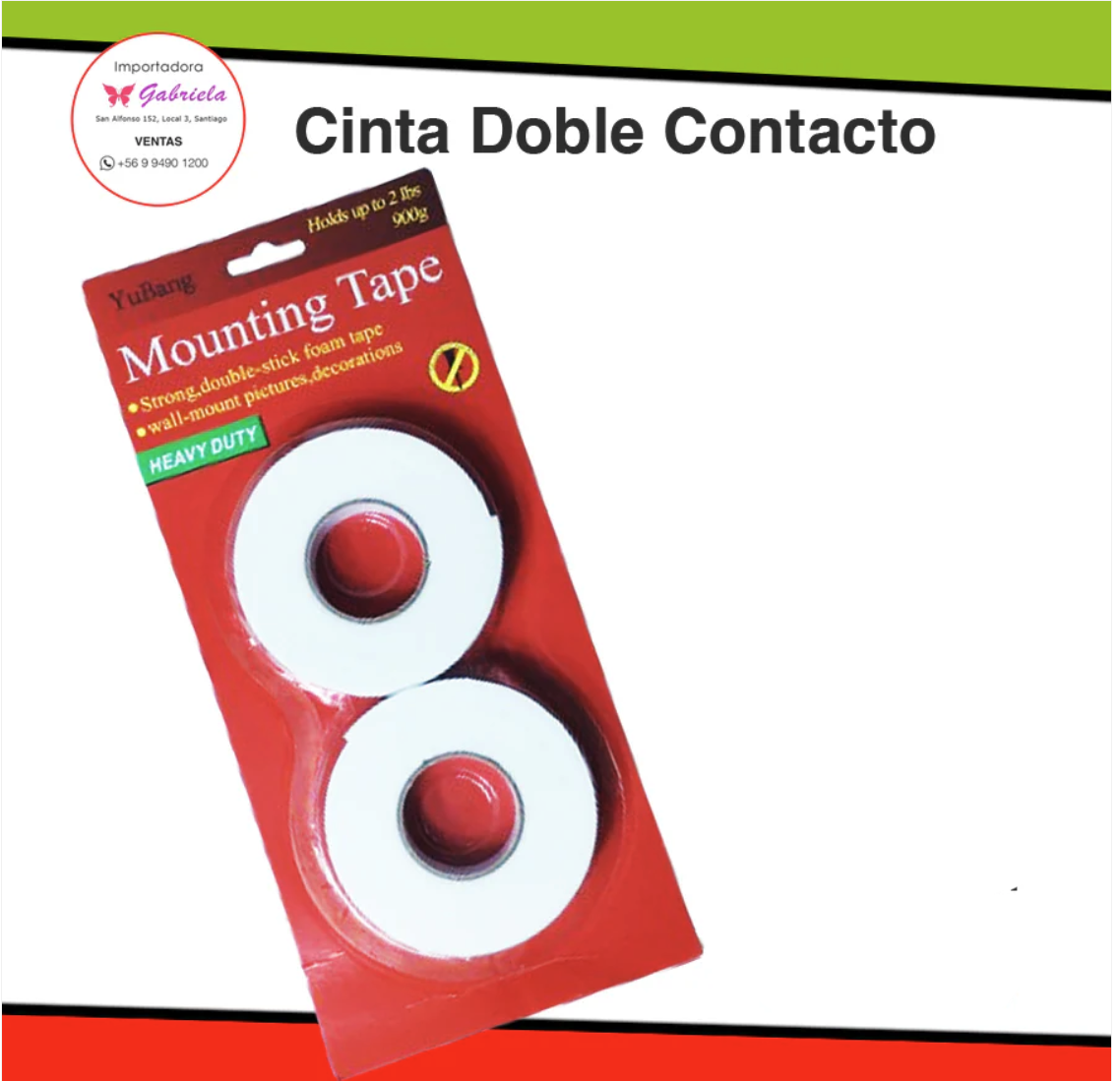 Cinta Doble Conctacto