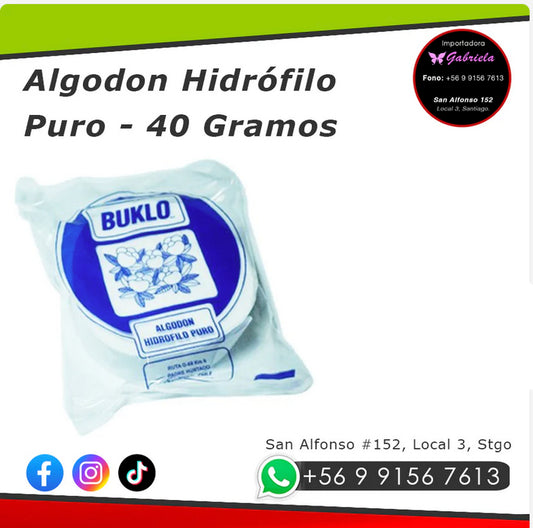 Algodón Hidrófilo Puro