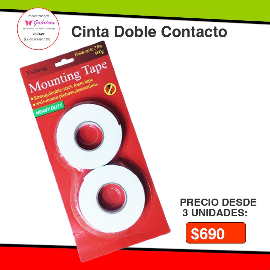 Cinta Doble Conctacto