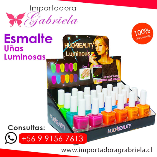 Esmalte de Uńas Luminosos