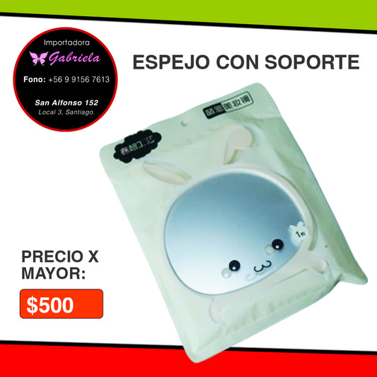 Espejo con Soporte