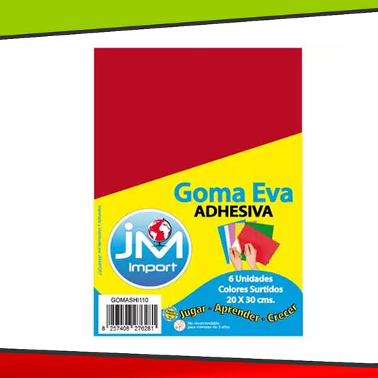 Goma Eva Adhesiva