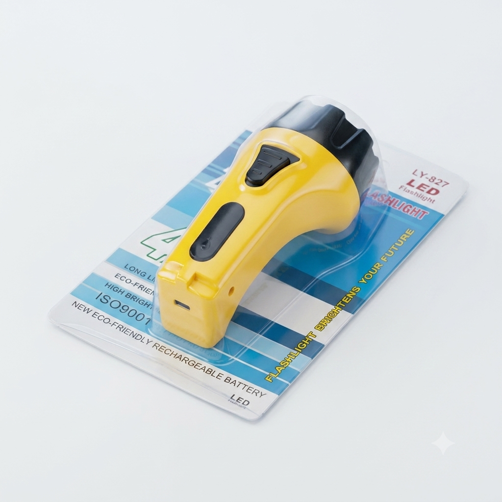 Linterna LED Recargable (Modelo LY-827)
