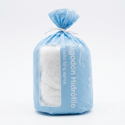 Algodón Hidrófilo en Rollo 50g