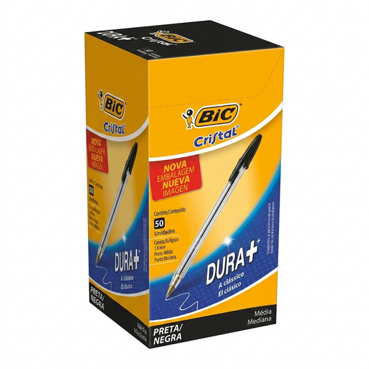 Boligrafo marca BIC color Negro
