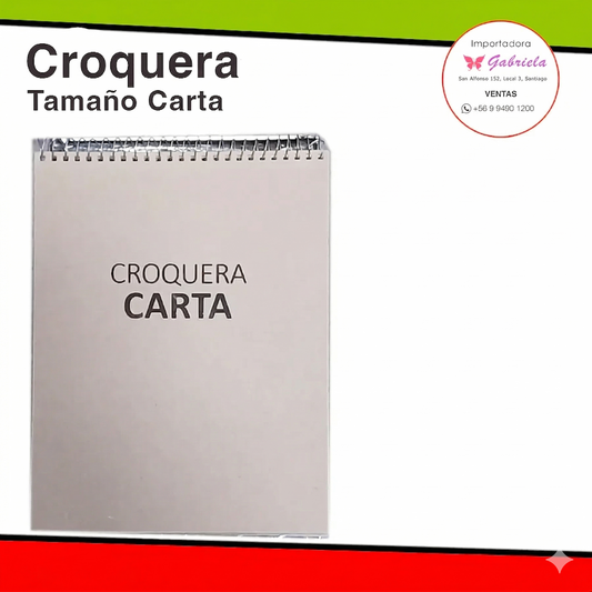 Croquera Tamańo Carta