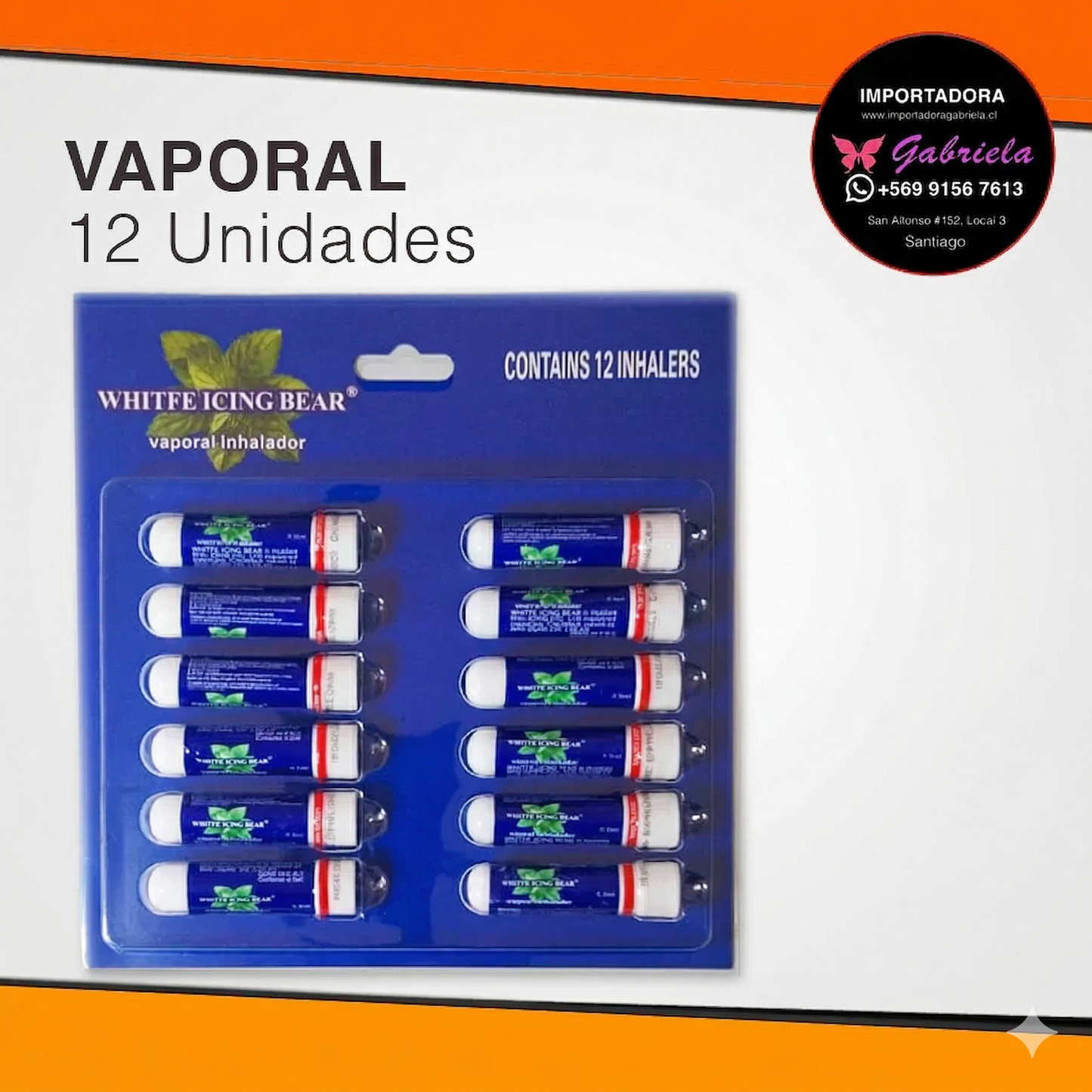 Vaporal 12 Unidades