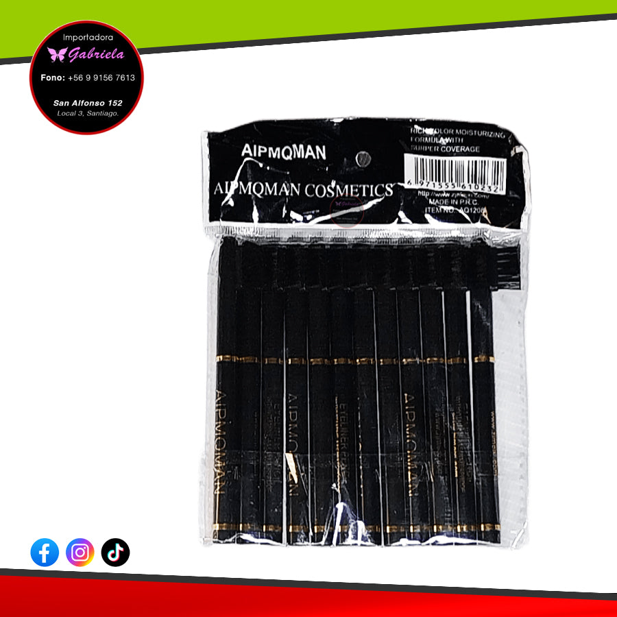 Lapiz de Ojo Retractil - 12 Uni