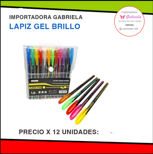 Lapiz Gel Brillo