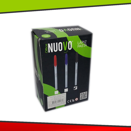 Lapices a Pasta 50 Unidades Rojo