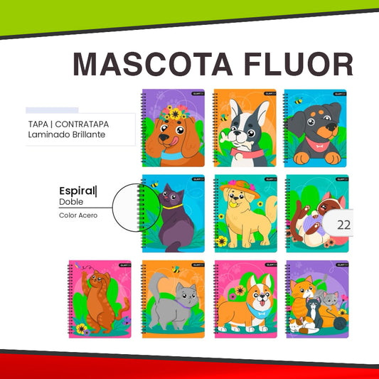 Cuaderno Universitario Doble Espiral - 100 Hojas Tapa Dura