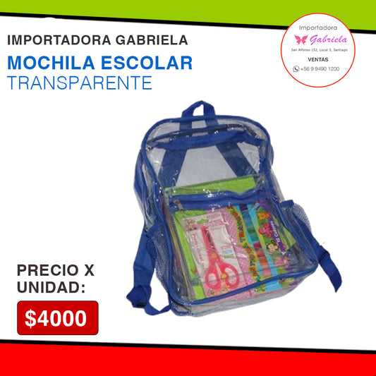 Mochila Transparente