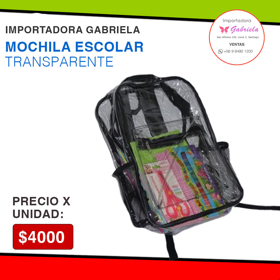 Mochila Transparente