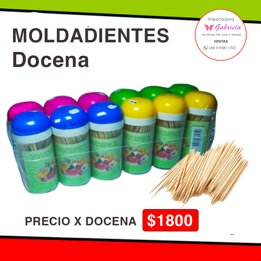 Moldadientes Docena