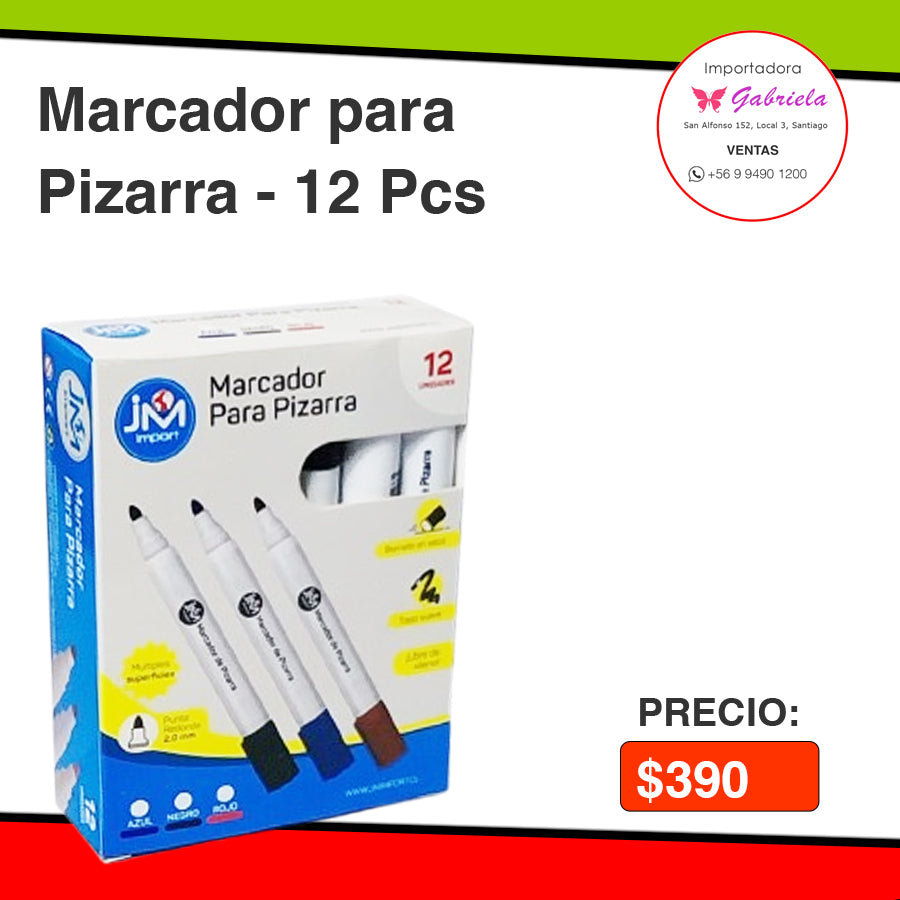 Marcador para Pizarra  - PRECIO X UNIDAD