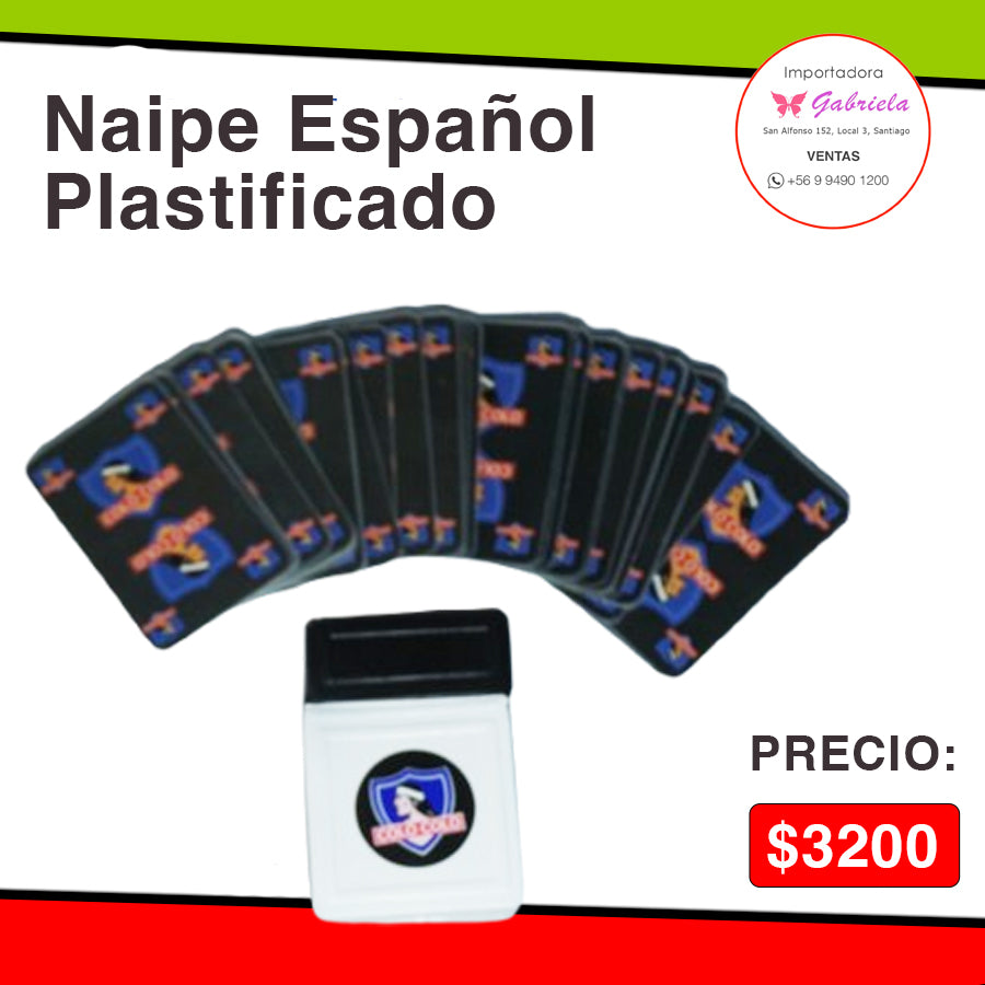 NAIPE ESPAÑOL  - COLO COLO