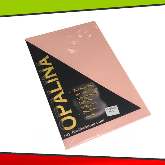 Opalina Oficio 25 Unidades - Elegir Colores