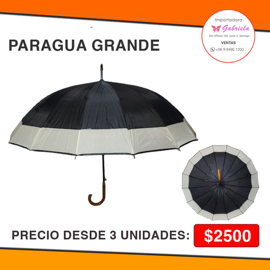 PARA GRANDE MANGO CAFÉ COLOR NEGRO- DESDE 3 UNIDADES