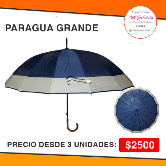 PARA GRANDE MANGO CAFÉ COLOR AZUL  -  DESDE 3 UNIDADES