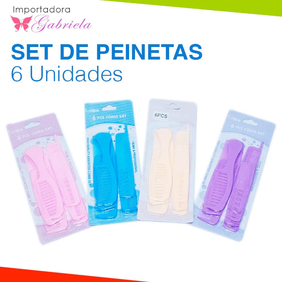 Set de peinetas