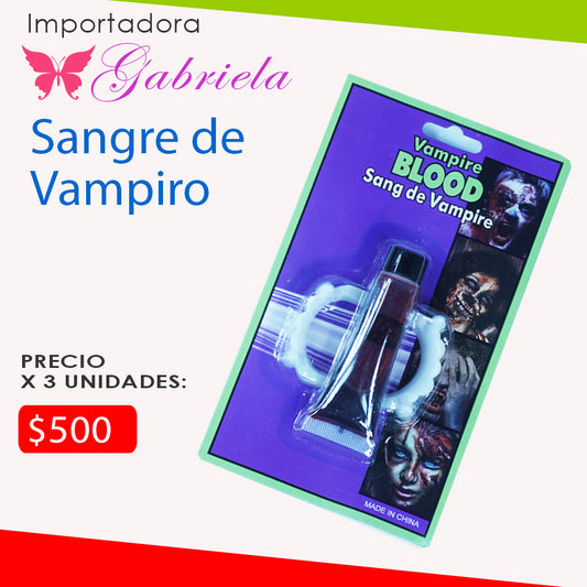 SANGRE DE VAMPIRO HALLOWEEN