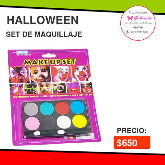 Halloween - Set de Maquillaje