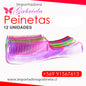 Peinetas Variados Colores con Mango