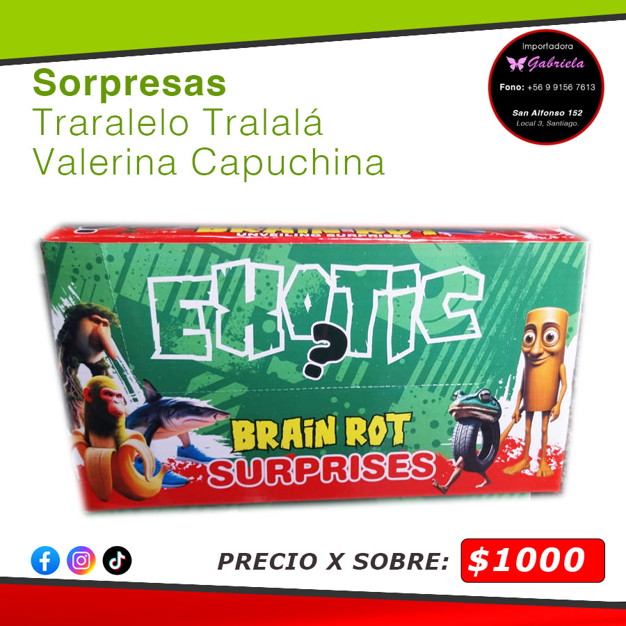 Sorpresas Traralelo Tralalá - Valerina Capuchina