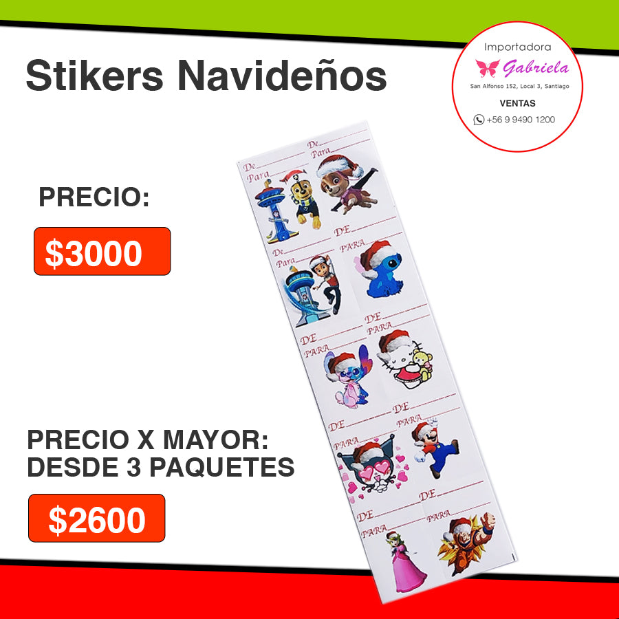 Stikers Navideños