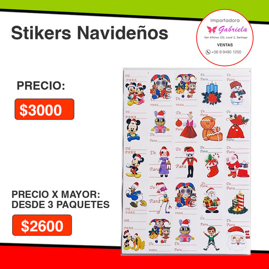 Stikers Navideños