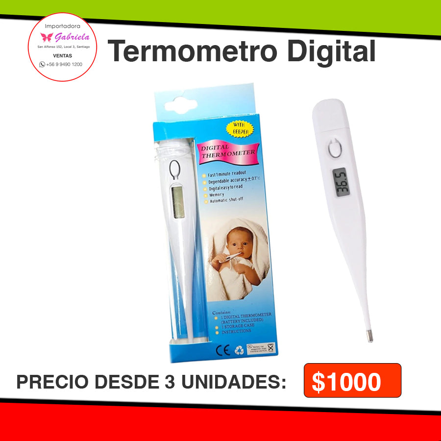 Termometro Digital desde 3 unidades a $1000