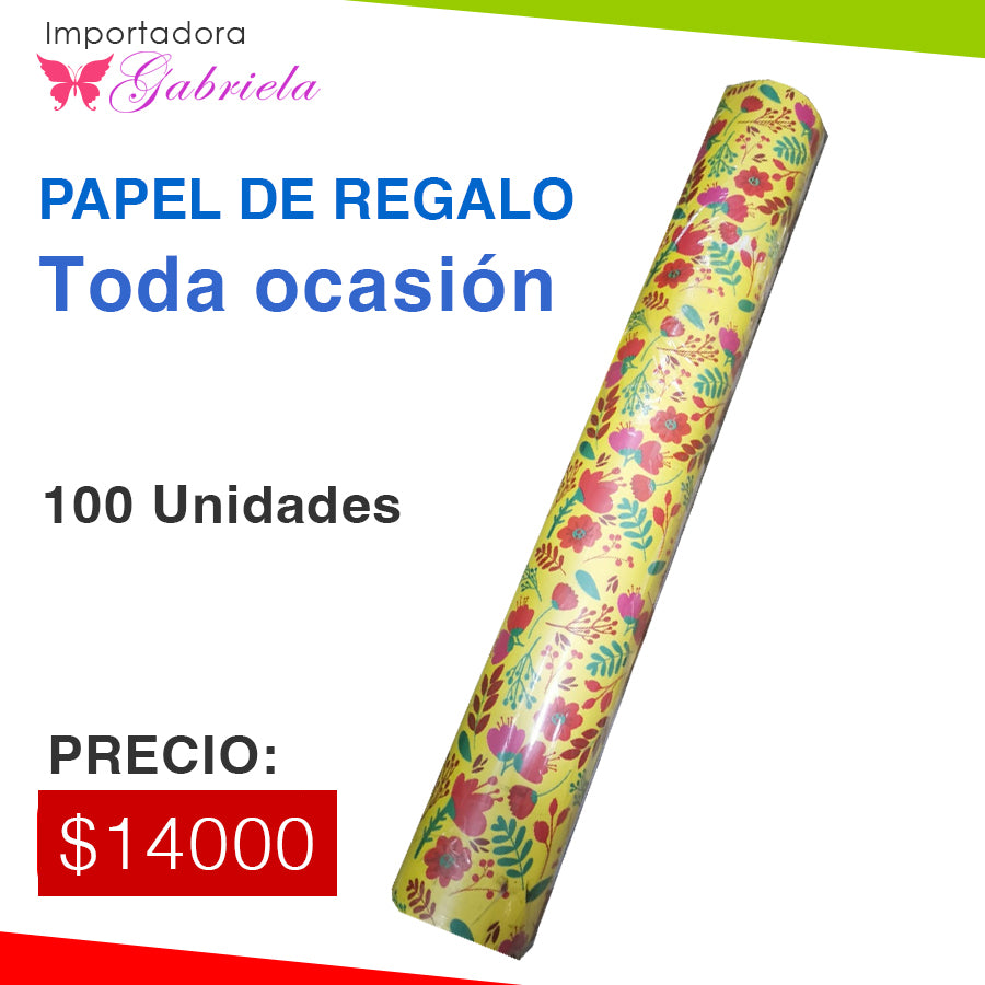 PAPEL DE REGALO TODA OCASIÓN