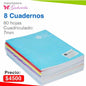 Cuaderno Colllege de 80 Hojas de 7 mm