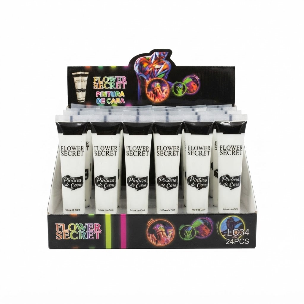 Pintura Blanca - Halloween - Precio X Mayor de 3
