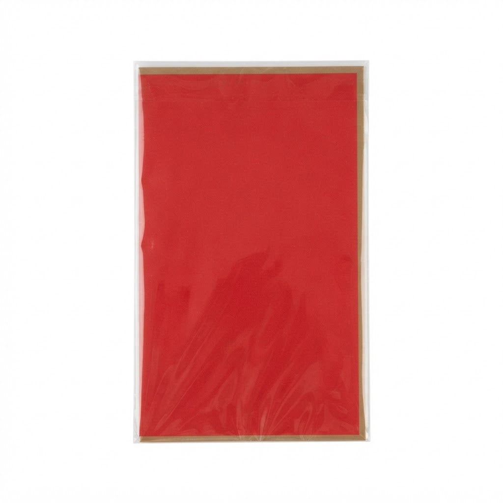 Papel Coreano Rojo - 20 Unidades