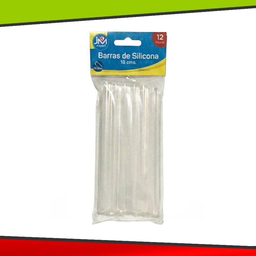 Barra de Silicona de 15 cms - 12 pcs