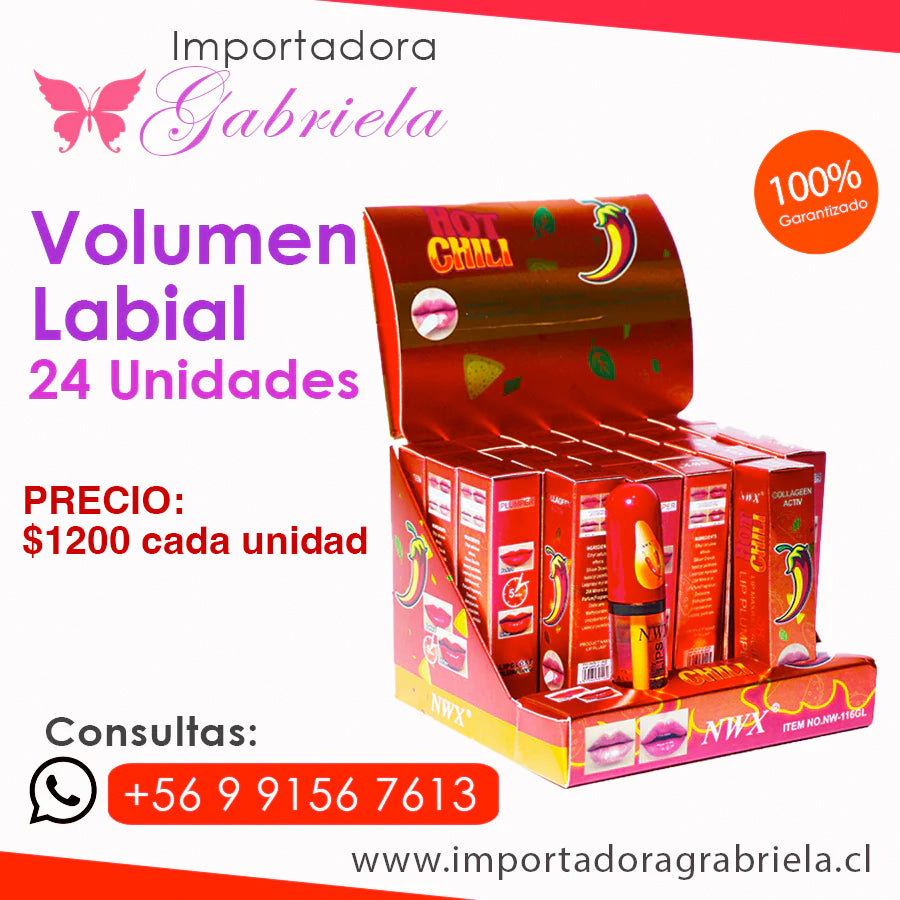 Volumen Labial 24 unidades