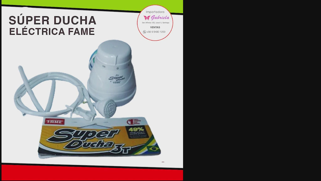 Súper Ducha Eléctrica Fame