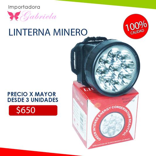 Linterna Minero