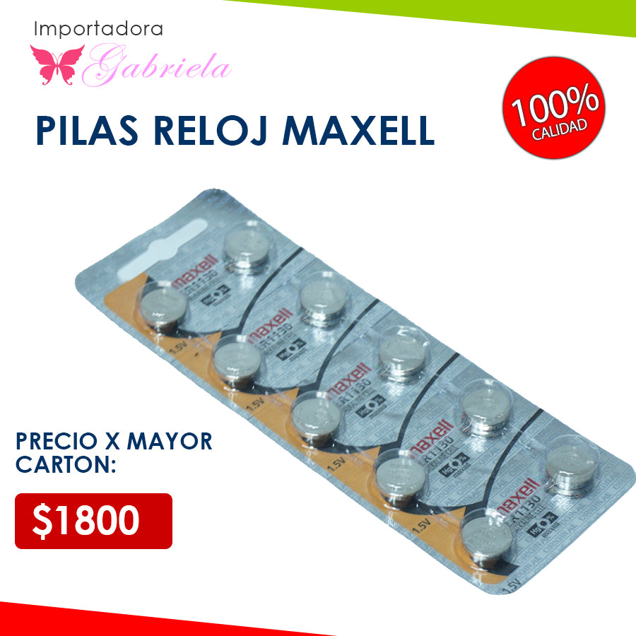 PILAS PARA RELOJ MAXELL LR-1130