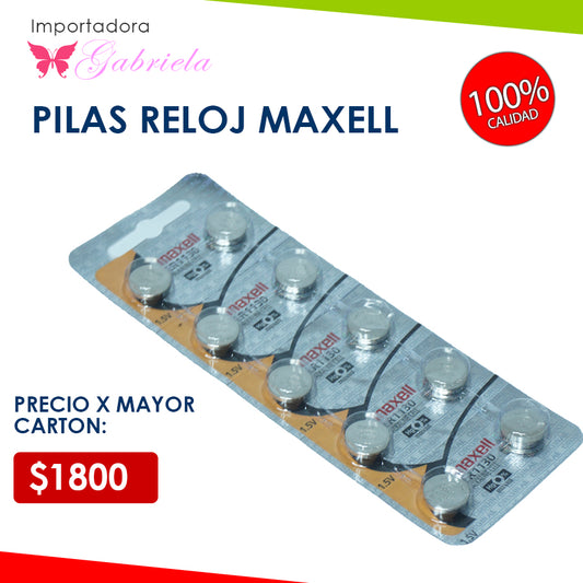 PILAS PARA RELOJ MAXELL LR-1130